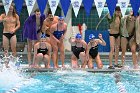 Swim vs Bentley  Wheaton College Swimming & Diving vs Bentley University. - Photo by Keith Nordstrom : Wheaton, Swimming & Diving